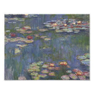 Claude Monet - Water Lilies Foto Afdruk