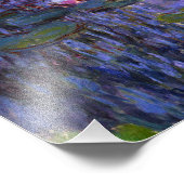 Claude Monet - Water Lilies Foto Afdruk (Hoek)