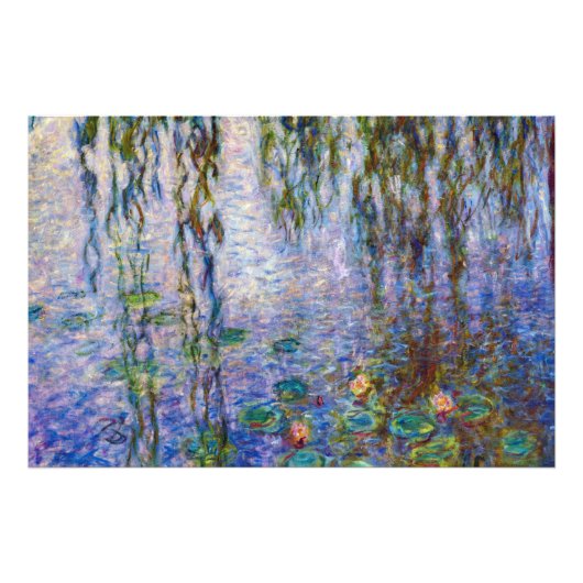 Claude Monet - Water Lilies Foto Afdruk (Voorkant)