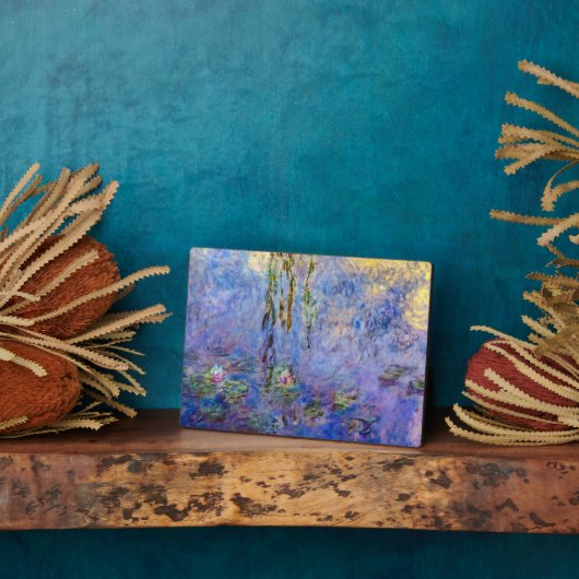 Claude Monet - Water Lilies Fotoplaat (Zijkant)