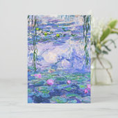 Claude Monet Water Lilies Franse impressionistisch (Staand voorkant)
