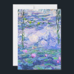 Claude Monet Water Lilies Franse impressionistisch<br><div class="desc">Claude Monet Water Lilies,  de Franse impressionist Art Water Lilies (of Nympheas),  is een serie van ongeveer 250 olieschilderijen van de Franse impressionist Claude Monet. De schilderijen tonen Monet's bloemtuin in Giverny.</div>