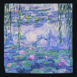 Claude Monet Water Lilies Franse impressionistisch Bandana<br><div class="desc">Claude Monet Water Lilies,  de Franse impressionist Art Water Lilies (of Nympheas),  is een serie van ongeveer 250 olieschilderijen van de Franse impressionist Claude Monet. De schilderijen tonen Monet's bloemtuin in Giverny.</div>