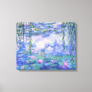 Claude Monet Water Lilies Franse impressionistisch Canvas Afdruk