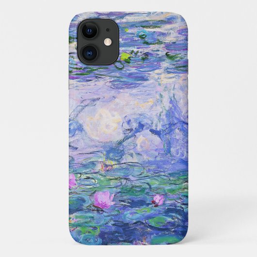Claude Monet Water Lilies Franse impressionistisch Case-Mate iPhone Case (Achterkant)