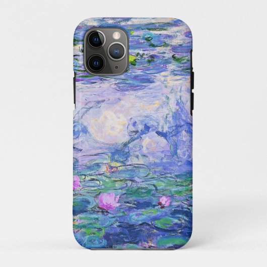 Claude Monet Water Lilies Franse impressionistisch Case-Mate iPhone Case (Achterkant)
