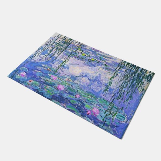 Claude Monet Water Lilies Franse impressionistisch Deurmat (Schuin)