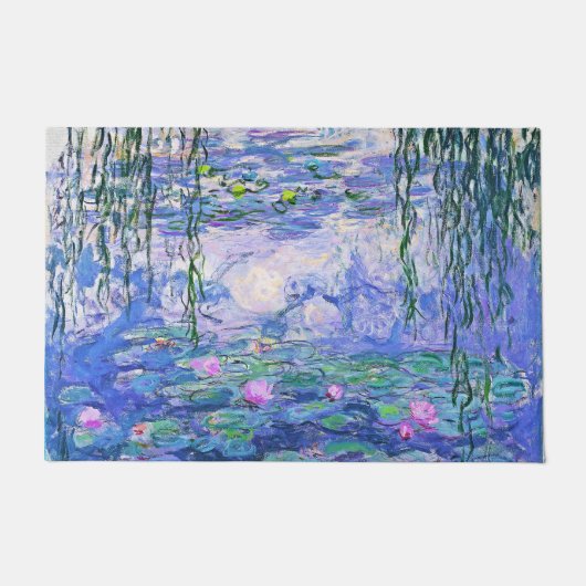 Claude Monet Water Lilies Franse impressionistisch Deurmat (Voorkant)