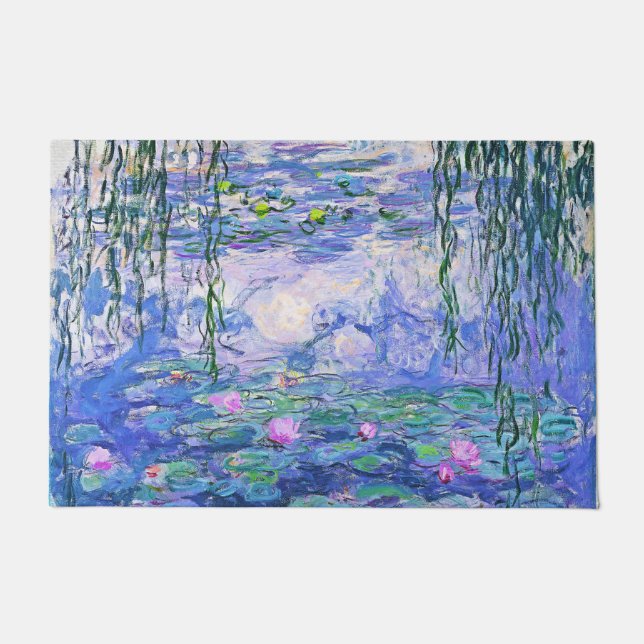 Claude Monet Water Lilies Franse impressionistisch Deurmat (Voorkant)