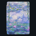 Claude Monet Water Lilies Franse impressionistisch iPad Pro Cover<br><div class="desc">Claude Monet Water Lilies,  de Franse impressionist Art Water Lilies (of Nympheas),  is een serie van ongeveer 250 olieschilderijen van de Franse impressionist Claude Monet. De schilderijen tonen Monet's bloemtuin in Giverny.</div>