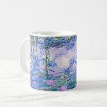 Claude Monet Water Lilies Franse impressionistisch Koffiemok<br><div class="desc">Claude Monet Water Lilies,  de Franse impressionist Art Water Lilies (of Nympheas),  is een serie van ongeveer 250 olieschilderijen van de Franse impressionist Claude Monet. De schilderijen tonen Monet's bloemtuin in Giverny.</div>
