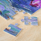Claude Monet Water Lilies Franse impressionistisch Legpuzzel (Zijkant)