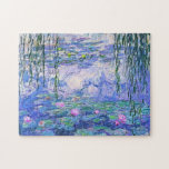Claude Monet Water Lilies Franse impressionistisch Legpuzzel<br><div class="desc">Claude Monet Water Lilies,  de Franse impressionist Art Water Lilies (of Nympheas),  is een serie van ongeveer 250 olieschilderijen van de Franse impressionist Claude Monet. De schilderijen tonen Monet's bloemtuin in Giverny.</div>