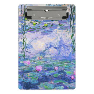 Claude Monet Water Lilies Franse impressionistisch Mini Klembord