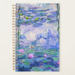 Claude Monet Water Lilies Franse impressionistisch Planner<br><div class="desc">Claude Monet Water Lilies,  de Franse impressionist Art Water Lilies (of Nympheas),  is een serie van ongeveer 250 olieschilderijen van de Franse impressionist Claude Monet. De schilderijen tonen Monet's bloemtuin in Giverny.</div>