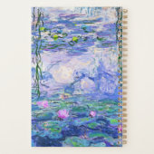 Claude Monet Water Lilies Franse impressionistisch Planner (Achterkant)
