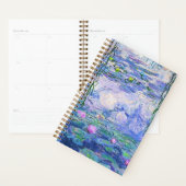Claude Monet Water Lilies Franse impressionistisch Planner (Display)