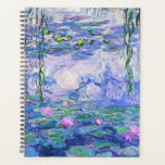 Claude Monet Water Lilies Franse impressionistisch Planner<br><div class="desc">Claude Monet Water Lilies,  de Franse impressionist Art Water Lilies (of Nympheas),  is een serie van ongeveer 250 olieschilderijen van de Franse impressionist Claude Monet. De schilderijen tonen Monet's bloemtuin in Giverny.</div>