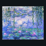 Claude Monet Water Lilies Franse impressionistisch Poster<br><div class="desc">Claude Monet Water Lilies,  de Franse impressionist Art Water Lilies (of Nympheas),  is een serie van ongeveer 250 olieschilderijen van de Franse impressionist Claude Monet. De schilderijen tonen Monet's bloemtuin in Giverny.</div>