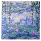Claude Monet Water Lilies Franse impressionistisch Tegeltje (Voorkant)