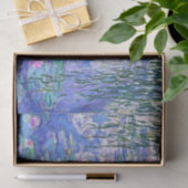 Claude Monet Water Lilies Franse impressionistisch Tissuepapier (Geschenk)