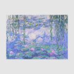 Claude Monet Water Lilies Franse impressionistisch Tissuepapier<br><div class="desc">Claude Monet Water Lilies,  de Franse impressionist Art Water Lilies (of Nympheas),  is een serie van ongeveer 250 olieschilderijen van de Franse impressionist Claude Monet. De schilderijen tonen Monet's bloemtuin in Giverny.</div>