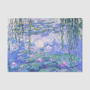 Claude Monet Water Lilies Franse impressionistisch Tissuepapier