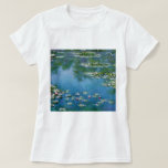 Claude Monet Water Lilies GalleryHD Fine Art T-shirt<br><div class="desc">Claude Monet. Water Lilies. c. 1906. Olie op schilderdoek.</div>
