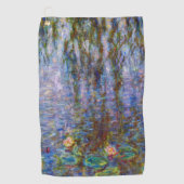 Claude Monet - Water Lilies Golfhanddoek (Voorkant)