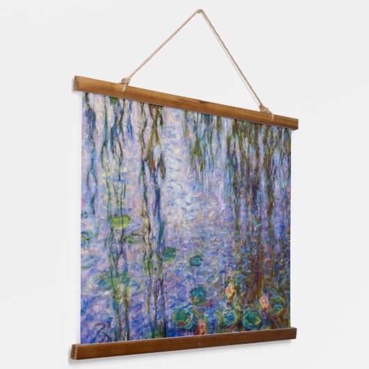 Claude Monet - Water Lilies Hangend Wandkleed (Gebogen)