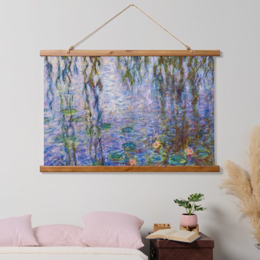 Claude Monet - Water Lilies Hangend Wandkleed (Slaapkamer)
