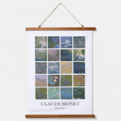 Claude Monet Water Lilies Hangend Wandkleed (Voorkant)