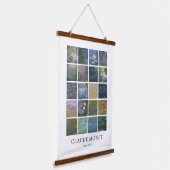 Claude Monet Water Lilies Hangend Wandkleed (Gebogen)