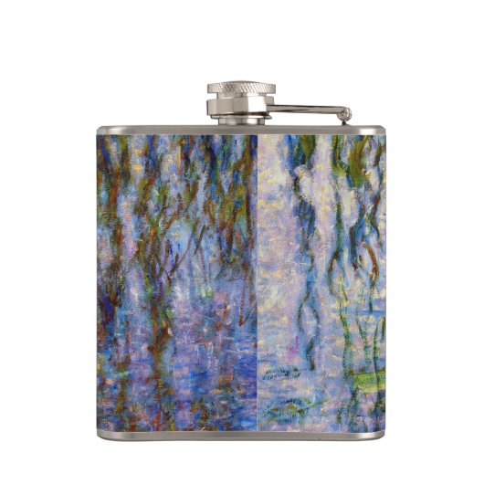 Claude Monet - Water Lilies Heupfles (Achterkant)