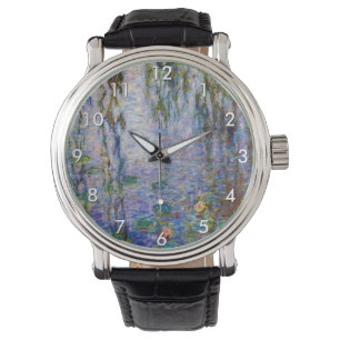 Claude Monet - Water Lilies Horloge
