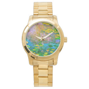 Claude Monet Water Lilies Horloge