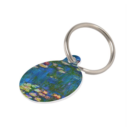 Claude Monet - Water Lilies Huisdierpenning (Zijkant)