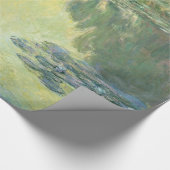 Claude Monet Water Lilies Impressionist Painting Cadeaupapier (Hoek)