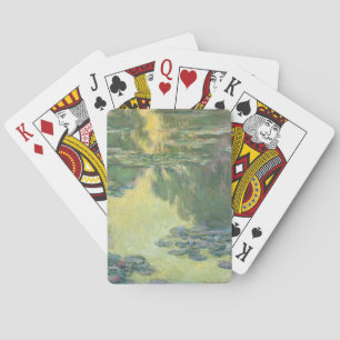 Claude Monet Water Lilies Impressionist Painting Pokerkaarten