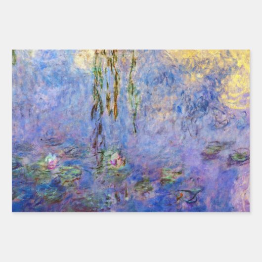 Claude Monet - Water Lilies Inpakpapier Vel (Voorkant 2)