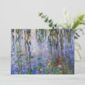 Claude Monet - Water Lilies Kaart (Staand voorkant)