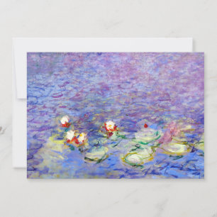 Claude Monet - Water Lilies Kaart