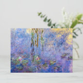 Claude Monet - Water Lilies Kaart (Staand voorkant)