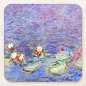 Claude Monet - Water Lilies Kartonnen Onderzetters (Voorkant)