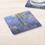 Claude Monet - Water Lilies Kartonnen Onderzetters (Schuin)