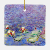Claude Monet - Water Lilies Keramisch Ornament (Achterkant)