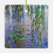 Claude Monet - Water Lilies Keramisch Ornament (Achterkant)