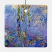 Claude Monet - Water Lilies Keramisch Ornament (Achterkant)