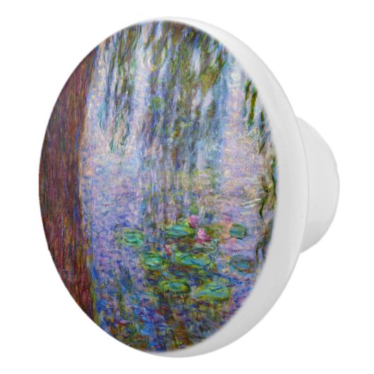 Claude Monet - Water Lilies Keramische Knop (Rechts)