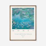Claude Monet Water Lilies Kunsttentoonstelling 190 Poster<br><div class="desc">Claude Monet Water Lilies Kunsttentoonstelling 1906</div>